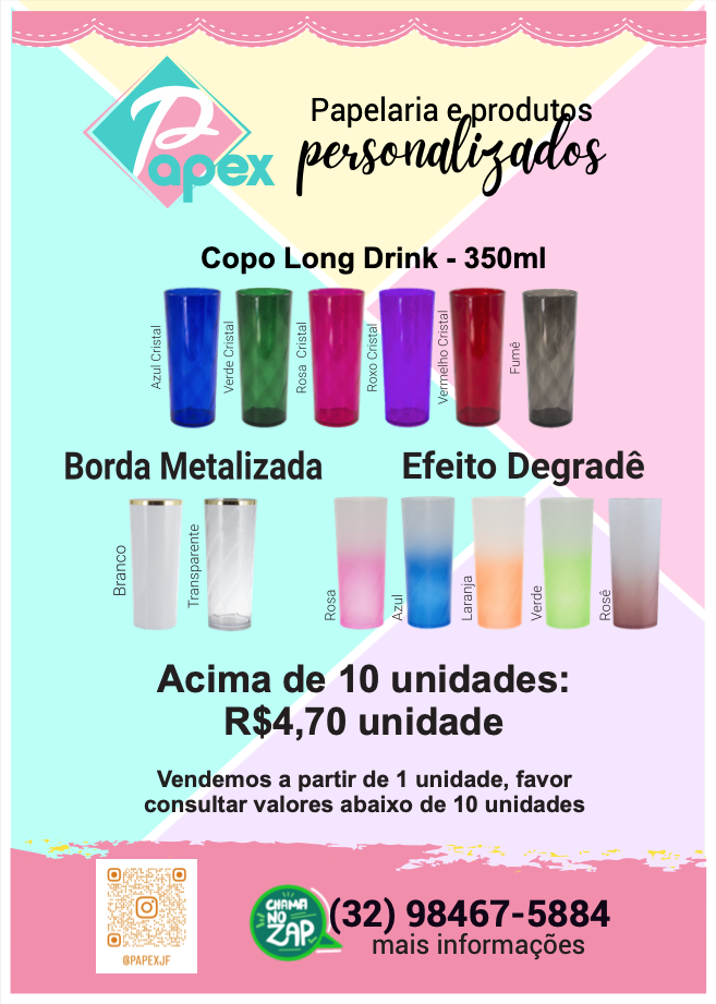 Copo Long Drink Especial