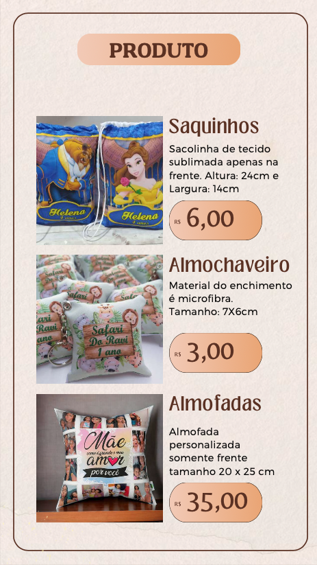 Mais produtos